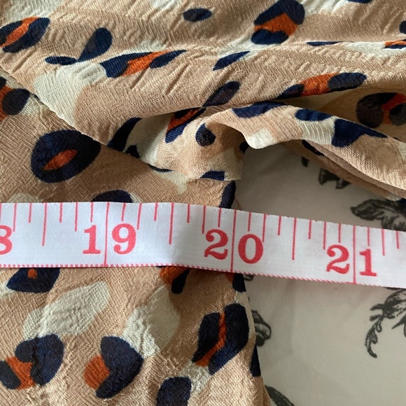 Indikah Animal Print Leopard Flowy Tunic Dress Size M - Picture 11 of 11